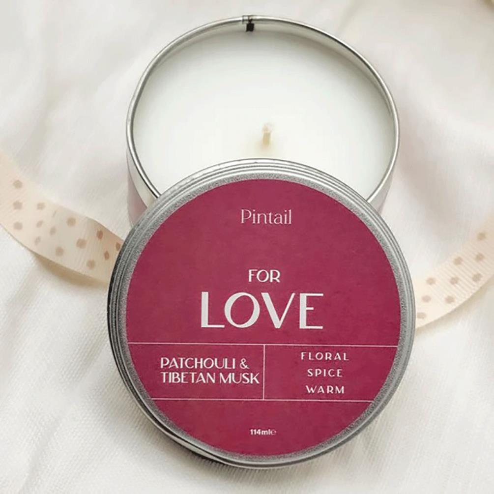 Pintail Candles For Love Tin Candle Extra Image 3